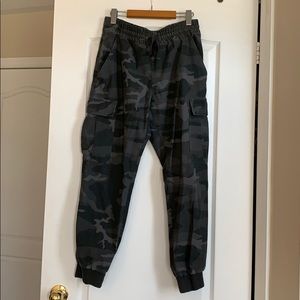 TNA Black Camo Joggers